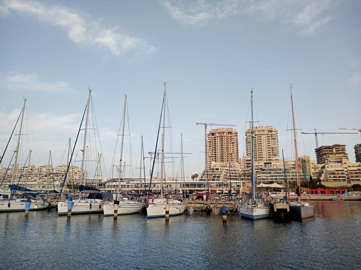 Ferienwohnung Marina Breeze Aschkelon Exterior foto