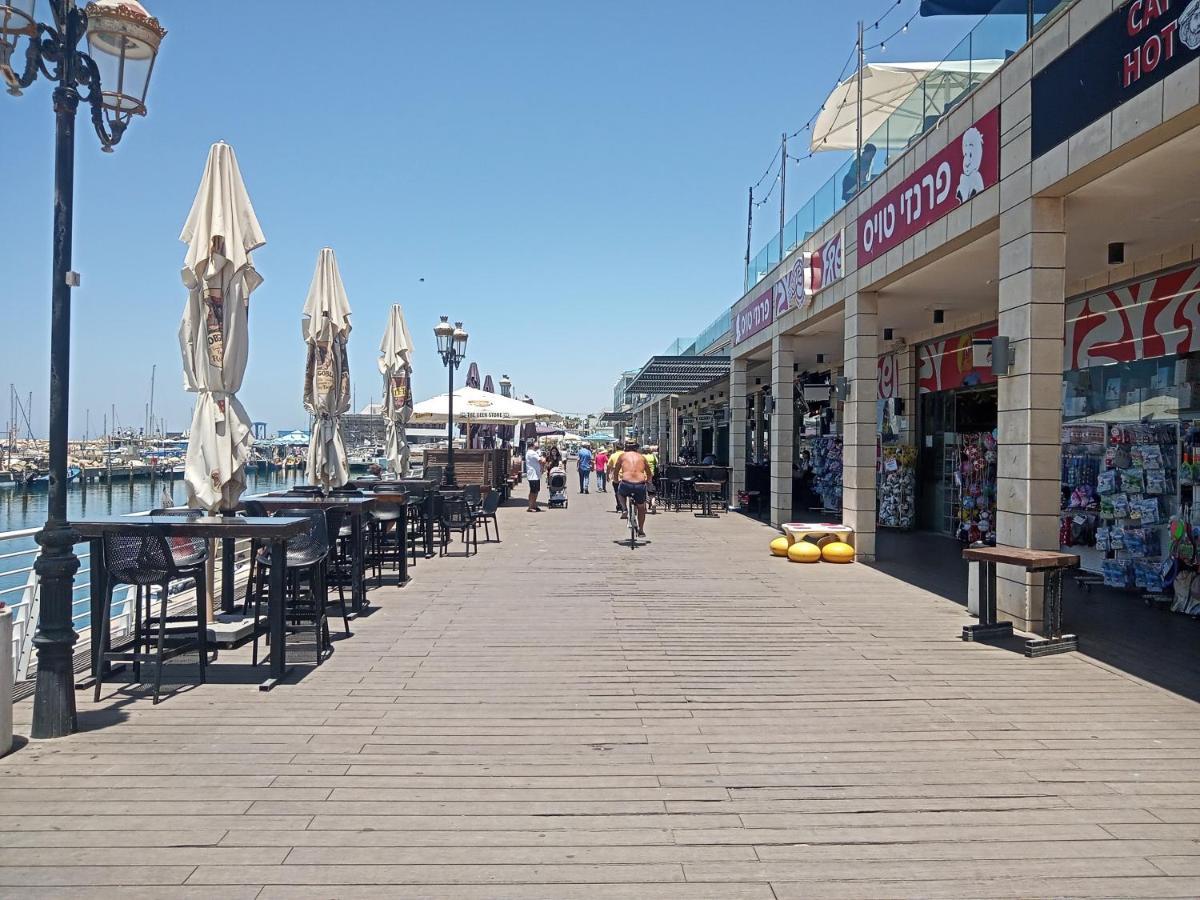 Ferienwohnung Marina Breeze Aschkelon Exterior foto